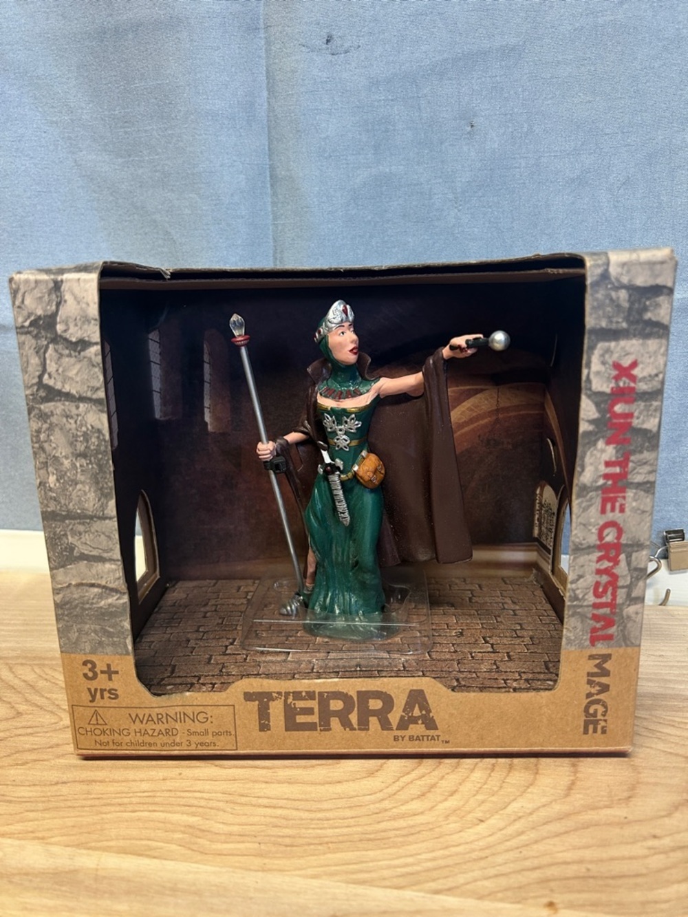 Terra By Battat - Xiun The Crystal Mage - Quest for Temptest Hall Figurine 2014